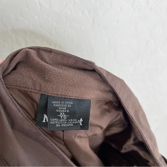 Marmot Ski Snowboard Pants Womens Size XL Waterproof Brown Insulated Winter - Picture 7 of 10